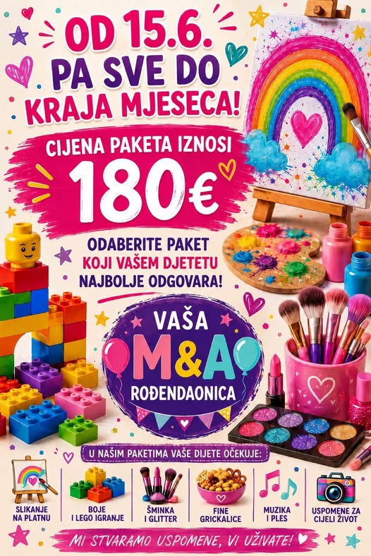 Rođendan u M&A rođendaonici